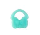 Прорізувач силіконовий Baby Team Морські мешканці, бірюзовий (4008_бирюзовая_медуза)