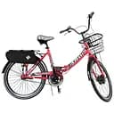 Електровелосипед Azimut Ardis 24 дюйма 500W 13Ah червоний