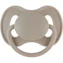 Пустушка латексна кругла Canpol babies Nude 0-6 місяців бежева (23/223_bei)