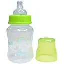 Пляшечка для годування Курносики з широкою шийкою 250 мл салатова (7006 сал)