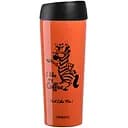 Термокружка Ardesto Coffee time Zebra, 450 мл, оранжевый (AR2645DTO)