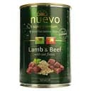 Вологий корм для літніх собак Nuevo Adult з ягням, яловичиною та вівсянкою 400 г (95016 (411))