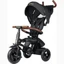 Велосипед складаний триколісний дитячий Qplay Rito Deluxe Black (S380-17RitoDeluxeBlack)