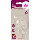 Соска силиконовая Nip ортондонтическая с широким горлышком 0+ медленный поток размер S 2 шт. (330306)