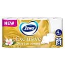 Туалетний папір Zewa Exclusive Almond Blossom чотиришаровий 8 рулонів