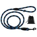 Поводок для собак Barksi Active 300х0.9 см черно-голубой