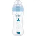 Дитяча пляшечка Nuvita 6051 Mimic Collection антиколікова 4+ 330 мл синя NV6051AZZURO
