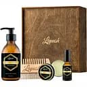 Набір для догляду за бородою Lapush шампунь + віск + масло + гребінець (2202169363769)