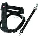 Пояс-шлей безопасности Trixie для собак в автомобиль размер черный S 30-60х2 см