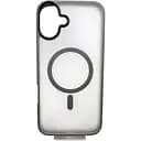 Чехол-накладка BeCover Metal Buttons Case (MagSafe) для Apple iPhone 16 Plus Gray (712095)