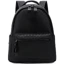 Повседневный женский рюкзак из экокожи 30х13х35 см черный (2255)