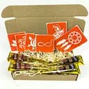 Набір хни з трафаретами для біо-тату №2 Fresh Tattoo henna-set-02