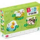 Дитячий Пазл DoDo 3 в 1 Сільські тварини 300393 9 елементів