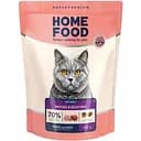 Сухий корм для дорослих котів британських та шотландських порід Home Food Adult з індичкою та качкою 400 г