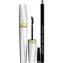 Набор для макияжа глаз Collistar Shock: Тушь для ресниц, черная, 8 мл + Карандаш для глаз Kajal, черный, 1,2 г