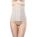 Утягивающий корсет для живота моделирующий пояс бандаж для талии после родов XL White (16535)