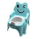 Детский горшок "Смайлик" 013317/01/12 светло-бирюзовый