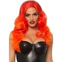 Парик Leg Avenue Ombre long wavy wig Orange One size
