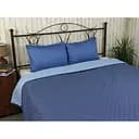 Покривало Руно Валенсія, мікрофібра, 212х150 см, синій (360.52У_Валенсія)