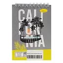 Блокнот для записей "Cali for nia" А6 АП-1711-3, 40 листов, пружина сверху