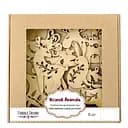 Набір ялинкових прикрас "Казкові звірятка етно" FDZ-532, 10 шт