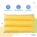 Подушка - трансформер Ideia для відпочинку, 70х50 см, жовтий (8-31814)