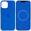 Чохол Epik Silicone case AAA with Magsafe and Animation для Apple iPhone 12 Pro/12, 6.1 Синій/Capri Blue