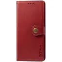 Чехол-книжка Getman кожаный Gallant PU для Xiaomi Redmi 13 4G/Poco M6 4G Красный