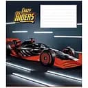 Тетрадь ученическая Crazy riders Школярик 012-3258L-1 в линию 12 листов