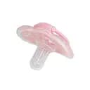 Детская пустышка силиконовая MGZ-0517(Pink) круглая