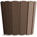 Горшок для цветов Prosperplast Boardee Basic круглый, 200 мм, коричневый (25555-222)
