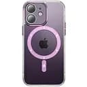 Чехол Epik TPU+PC Colorful with MagSafe для Apple iPhone 12 6.1 Pink