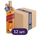 Упаковка віскі Johnnie Walker Red Label 40% 8.4 л (0.7 л х 12 шт.)
