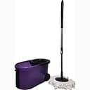 Набор для уборки Zambak Plastik на колесах, ведро и швабра 17 л фиолетовый (ZP-250v)