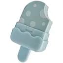 Гумка кольорова Color-it Морозиво 1852А синя у футлярі