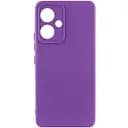 Чохол Lakshmi Silicone Cover Full Camera AA для Xiaomi Redmi 13 4G/Poco M6 4G Фіолетовий/Purple