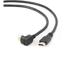 Кабель кутовий Cablexpert HDMI HDMI v1.4 1.8 м чорний