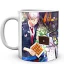 Кружка GeekLand Haikyu!! Волейбол Сугавара Куроо Кенма HK 001.03 330 мл белая