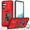 Ударопрочный чехол Camshield Army Ring для Samsung Galaxy A34 5G Красный / Red