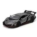 Металева інерційна легкова модель Lamborghini Veneno 5", відкриваються двері (В асортименті)