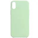 Чохол Epik Silicone Case Full Protective AA NO LOGO для Apple iPhone X/XS 5.8 Зелений/Pistachio