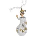 Декоративна прикраса на ялинку Lefard Хлопчик на кулі 7 см (191-067)