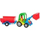 Машинка Tigres Трактор-багги с ковшом и прицепом 42 см (39229)
