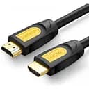 Кабель Ugreen HD101 HDMI Round Cable 4K 30Hz  HDMI 1.4 10 м жовтий/чорний (10170)