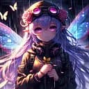 Деревянный пазл Девушка фея эльф (ver 2), А1, Картонная коробка 500+ элементов