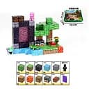 Конструктор магнитный Minecraft, LZCK066, 76 деталей, 18x14x5 см