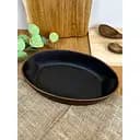 Блюдо під холодець керамічне (глиняне) Гладке