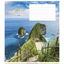 Зошит учнівський Summer paradise Школярик 024-3251K-4 в клітинку 24 аркушів