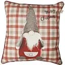 Наволочка декоративна Прованс Гном в клітинку 45х45 см різнобарвна (31686)
