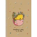 Тетрадь для записей Student А5, в клеточку, спираль, 96 л., Кот (A5-SC-096-6115K)